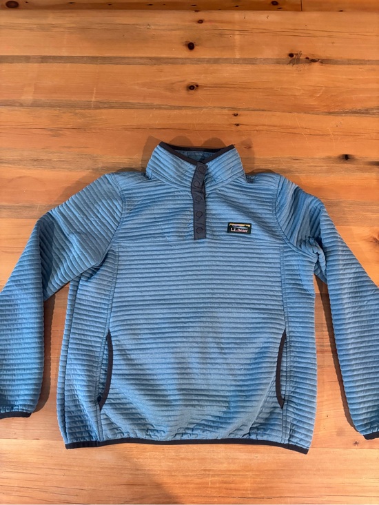L.L. Bean Tops - L.L.Bean Airlight Blue Pullover Womens Small